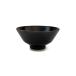 \[j[C[Y Y јq  Mq 12.5~H6cm / vq so many years MINGEI RICE BOWL L KURO-YUZU 12.5~H6cm / 