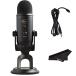 Newest Blue Yeti USB Microphone with 4 Pickup Patterns, 3 Condenser Capsule