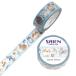 SAIEN Sweet Rabbit 15mm маскировочная лента / симпатичный заяц форель te блокнот декоративный элемент kamiiso