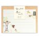  Mini reta комплект -...... собака Cafe / симпатичный собака японская бумага бумага для писем конверт en Be фирма 