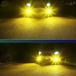 ���ǔ� H3 LED �t�H�O�����v �V���[�g�o���u 2�F�ؑ� 12V 24V �c�C���J���[ �z���C�g �C�G���[ �� �� 2�� �X�[�p�[�O���[�g �v���t�B�A �֘A�摜2