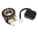 Caltric compatible with Stator and Regulator Rectifier Honda Gl1200 Goldwing Aspencade Interstate 1985-1987
