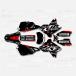 Black White Red Rise Racing Graphic Kit fits Suzuki Drz400 Drz 400 Drz400sm 400sm