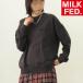  тренировочный Milkfed MILKFED ICING LOGO WIDE CREW SWEAT TOPreti- стрейнер красный серый 