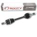 Sixity 2007-2013 for Yamaha 700 Grizzly 4 X 4 Front Right Axles XT Passenger YFM 7 FG Complete Side