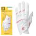  новый продукт 2025 год модели Bridgestone женский ULTRA GRIP LADY Ultra рукоятка reti Golf перчатка GL25L1 WP белый / розовый 