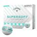  новый продукт 2026 год модели Callaway SUPERSOFT DISTRESSED STRIPE super soft dist rest полоса мяч для гольфа 1 дюжина (12 лампочка ввод ) зеленовато-голубой 