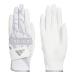 2026 год модели Adidas женский PALMWRAP W COOL GL PAIRpa-m LAP прохладный пара обе рука для Golf перчатка RP529 JZ3482 белый / серебряно-металлический 
