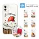 iPhone16 кейс прозрачный смартфон кейс модный AQUOS sense9 wish5 Xperia10 VI Pixel9a iPhone17 iPhone16e android твердый подходит для всех моделей иллюстрации кекс Корея 