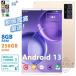 [6gb+256gb] планшетный компьютер корпус Android15 10 дюймовый 12+256GB FullHD 2in1 легкий Wi-Fi GPS телефонный разговор соответствует 1920x1200 IPS двойной камера Wifi 2025