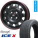 165/55R15 �X�^�b�h���X�^�C�����z�C�[���S�{�Z�b�g GRIP MAX �A�C�XX BSW (����) (4/100�ԗp) LEHRMEISTER LMG OFF-STYLE 15�C���`