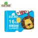 ELETREE class10 Highspeed UHS-I U3 SDHC microSD карта лев 16GB Cartoon lion 16G ET-16MS-BL