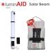 LuminAIDrumin помощь 2000mAh 200 люмен мобильный аккумулятор имеется солнечный &USB заряжающийся надувной LED свет Solar Beam солнечный beam 14085