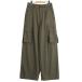 CLANE /klane: [ женский ]LOW WAIST POCKET CARGO PANTS : 11110-7063