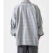 �yP10�{�zDAIWA PIER39 / �_�C�� �s�A�T�[�e�B�i�C�� �F TECH SPORTS OPEN COLLAR SHIRT L/S GREN PLAID / �S3�F �F BE-82026 �֘A�摜3