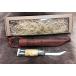 Wood Jewel дерево драгоценности WJ23LION9 лев нож карбоновый сталь машина Lee береза руль 