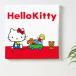  Hello Kitty дизайн искусство panel сделано в Японии HELLO KITTY иллюстрации текстильная панель интерьер искусство 1 человек жизнь Family 