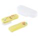 OSK(o-eske-) baby hair care set mi-ru time brush comb yellow made in Japan case attaching anti-bacterial sanitation . baby for BHC-10