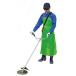  height .(Takagi) EARTH MAN mowing for one touch mesh apron free size summer place . comfortable one touch removal mowing . apron mowing . tool apron work for gardening for ga-