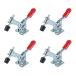  Ferrie moa toggle clamp under person pushed . type horizontal steering wheel height charcoal element steel made rubber cap attaching . pressure 90kg (4 piece set )