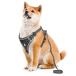  cat Harness coming out not cat Lead 3-11kg small size dog cat for Harness walk .-. is -.. neck. charge . little soft light weight (M, gray )