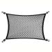 motoparty car storage 2 layer type luggage net rubber ceiling net rod Carry trunk storage load .. prevention cargo net luggage fixation for assistance rope attaching black 