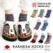 カラビサソックス KARABISA SOCKS ５本指靴下 5本指ソックス ショートソックス レディース メンズ 日本製 (kba)