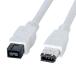 [ ограниченное количество негодный номер товар ] Sanwa Supply IEEE1394b оборудование .1394(6pin) оборудование. подключение для IEEE1394b кабель белый 2m KE-B962WK D-4
