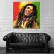 ボブ・マーリー Bob Marley 特大 ポスター 100x100cm 海外 レゲエ アート インテリア グッズ 写真 雑貨 フォト 絵 大 おしゃれ かわいい 2