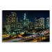 ロサンゼルス アメリカ ポスター ボード パネル フレーム 75x50cm ロス LA グッズ 夜景 景色 風景 絵 写真 フォト アート ハリウッド 3