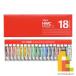  ho ru Bay n transparent watercolor coloring material 5ml 18 color set W403 paints 