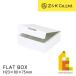 Z&amp;K( Z and Kei ) Flat box белый (00-610) H23×80×75mm упаковка подарок 