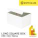 Z&amp;K( Z and Kei ) длинный квадратное box белый (00-620) H95×120×150mm упаковка подарок 