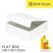Z&amp;K( Z and Kei ) Flat box белый (00-655) H48×160×145mm упаковка подарок 