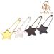  булавка шаль булавка звезда type Star доска имеется 10 шт 32mm×26mm аксессуары детали ручная работа оригинал материал металлические принадлежности оборудование орнамент пустой рамка-оправа kalawak