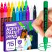 RTISTRO Paint Pens краска авторучка блокировка картина камень маленький камень керамика стекло дерево для товары для творчества кисть для рисования иллюстрации для маркер (габарит) 