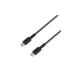 USB�[�d�������P�[�u�� 1.2m C-C STRONG BK �[�d�� Type-C 1.2m �ő�20V3A USB�[�d �P�[�u�� �u���b�N �J�V���� AJ-663