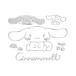 эмблема стикер * Cinnamoroll .... молоко Sanrio машина корпус украшать цельный серебряный герой PC симпатичный seiwaKT573