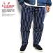 COOKMAN Cook man shef брюки CHEF PANTS 02 PIN SITRIPE TC NAVY мужской легкий брюки женский для мужчин и женщин модный кок man 
