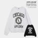  Apple bam тренировочный APPLEBUM *Chicago White Sox~ College Crew Sweat мужской MLB Collection футболка heavy унция 