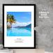 LH постер море можно выбрать размер A4 постер A3 рама для постера набережная синий море .SEA aqua 