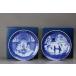 Royal Copenhagen Royal Copenhagen 1989 год 1990 год year plate 2 пункт украшение тарелка вместе коробка Lee порожек подлинный товар гарантия 