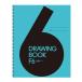  ho ru Bay n скетчбук F6 No.60 голубой H бумага для рисования Holbein [te солнечный акварель карандаш пастель ]