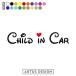  детский in машина стикер модный знак Smile простой симпатичный CHILD IN CAR Kids in машина baby in машина симпатичный 