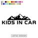  Kids in машина стикер модный знак уличный простой симпатичный KIDS IN CAR baby in машина детский in машина 