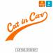 CAT IN CAR стикер / кошка in машина кошка машина симпатичный модный симпатичный California 