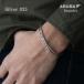  браслет браслет 925 простой sv925 silver925 sterling регулировка регулировка возможность мужчина ..(bsr6r3)