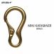  латунь kalabina латунь Mini маленький брелок для ключа замена custom металлические принадлежности Gold работа с кожей рукоделие ручная работа детали бесплатная доставка Alba kh663f-b17