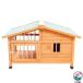  одна сторона с откидной крышей из дерева собака house l. починка простой & "дышит" * натуральное дерево использование одна сторона открывающийся и закрывающийся крыша. собачья конура l удобный . love собака. private пространство легкий в использовании рекомендация 
