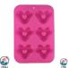  силикон type пончики Mini пончики Heart. форма DIY форма бублика Madeleine type кекс золотой type жарение форма бублика 6ke брать силикон обработка розовый легкий в использовании 